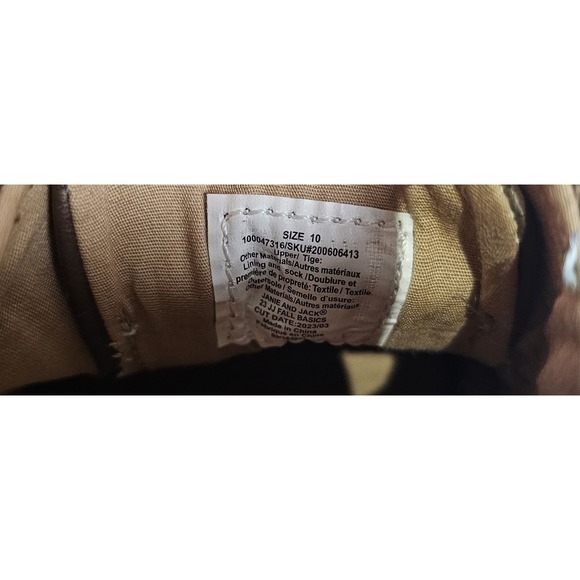 Janie and Jack Wingtip Sneaker - Brown - Size 10 Little Boy - Picture 8 of 9